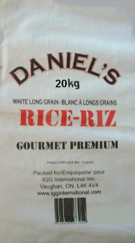 Daniels Gourmet Food Products - White Long Grain Rice