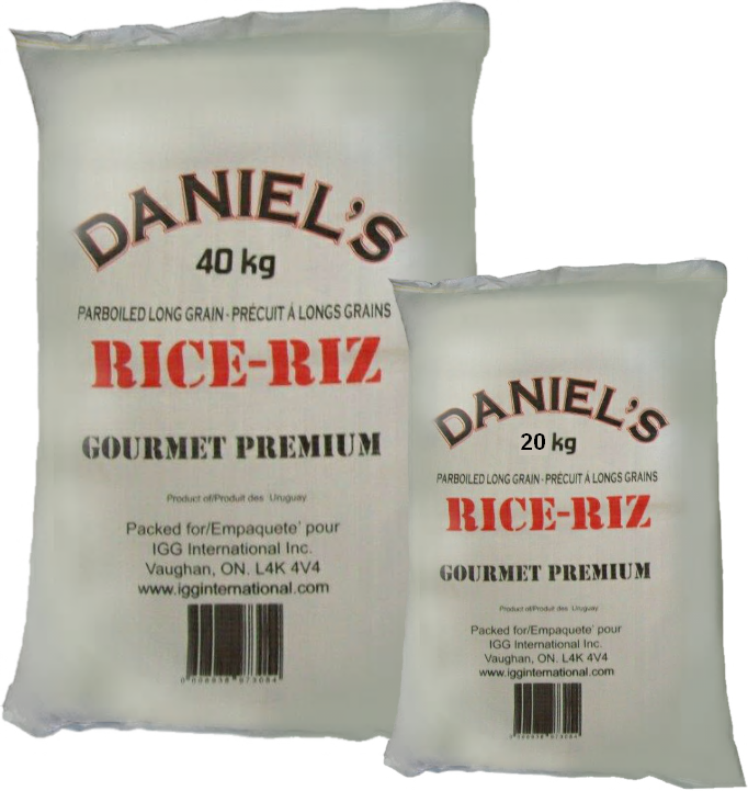 Daniels Gourmet Food Products - Parboiled Long Grain Rice 40kg-20kg