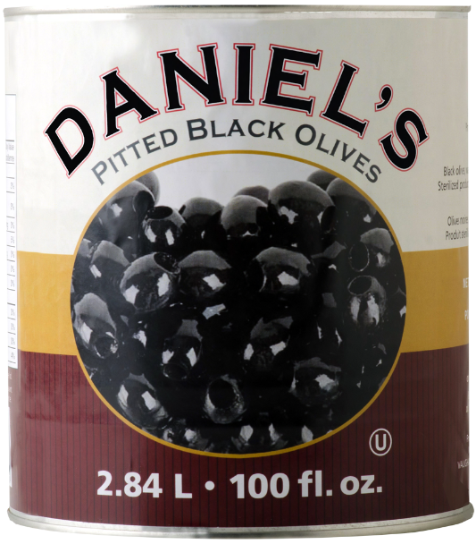 Daniels Gourmet Food Products - Daniels Pitted Black Olives 
