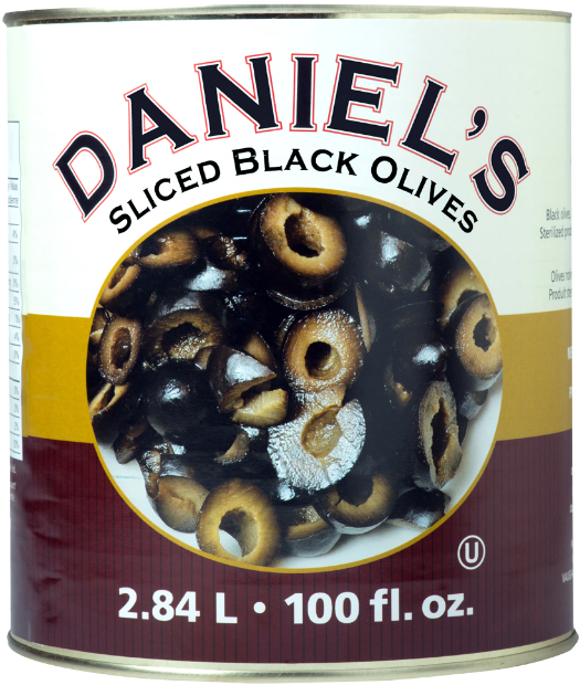 Daniels Gourmet Food Products - Daniels Sliced Black Olives
