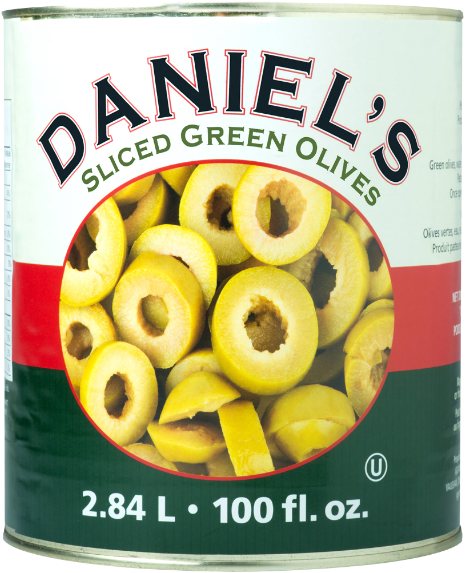 Daniels Gourmet Food Products - Daniels Sliced Green Olives