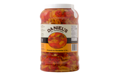 Daniel's Brand - Hot Pepper Rings - Pimientos Picantes En Rodajas