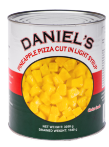 Daniel's Brand - Pineapple Pizza Cuts In Natural Syrup - Piña En Trozos